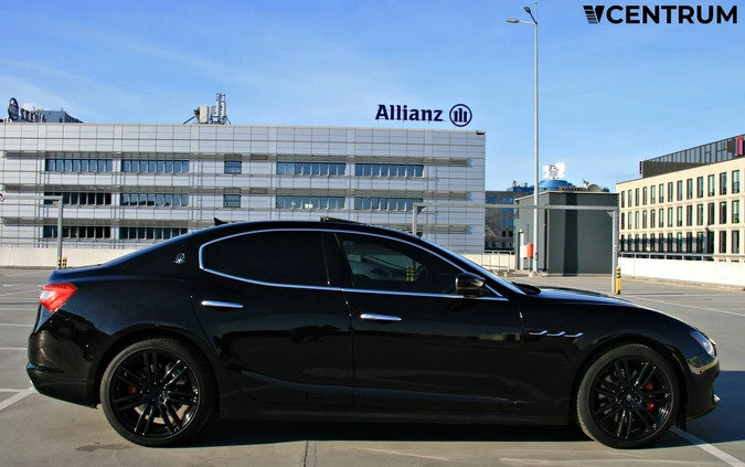 Maserati Ghibli cena 186900 przebieg: 66636, rok produkcji 2019 z Kcynia małe 137